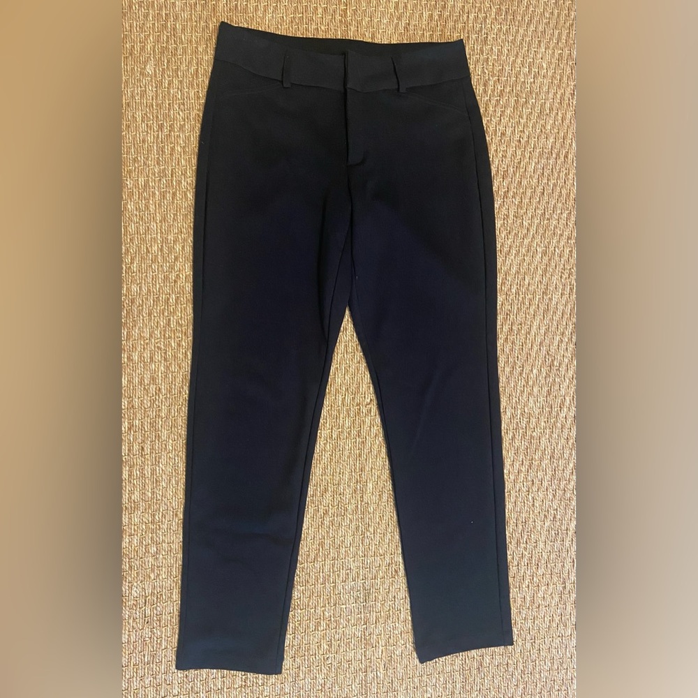 Michael by Michael Kors Black Slim Fit Trousers